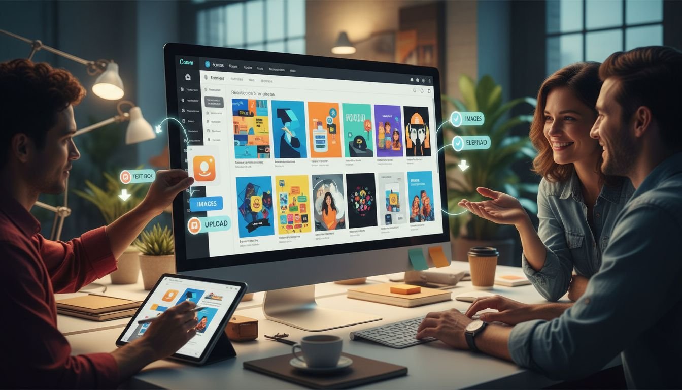 Featured image for دورة تصميم على كانفا: دليلك الشامل لتعلم التصميم بسهولة واحتراف