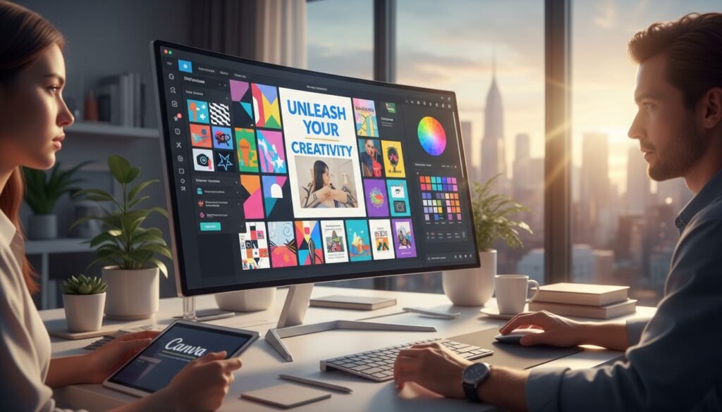 Featured image for كتاب تعلم كانفا: دليلك الشامل لإتقان التصميم بسهولة