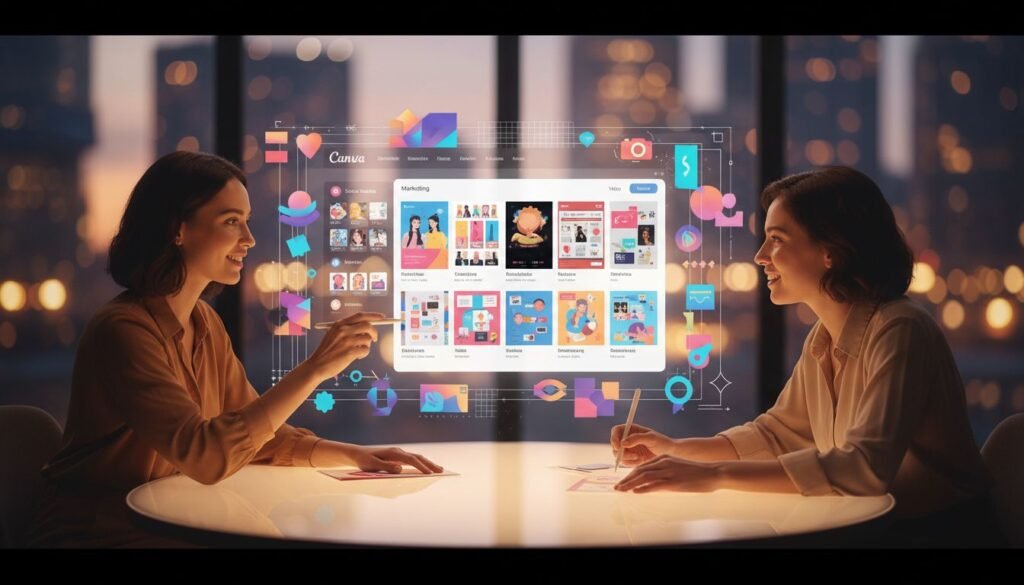Featured image for دورة تعلم برنامج كانفا: دليلك الشامل لتصميم احترافي بسهولة