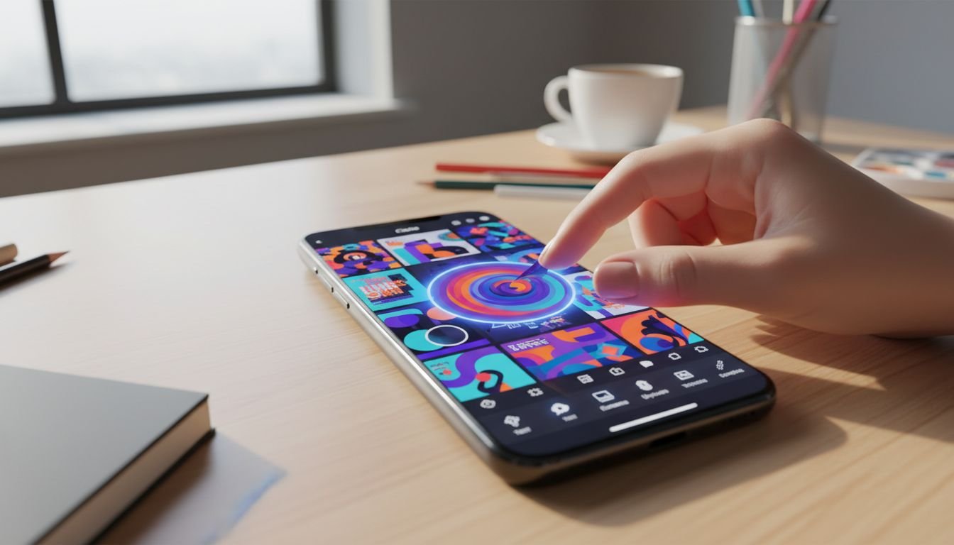 Featured image for دليل شامل لكورس كانفا على الموبايل: تعلم التصميم بسهولة واحترافية