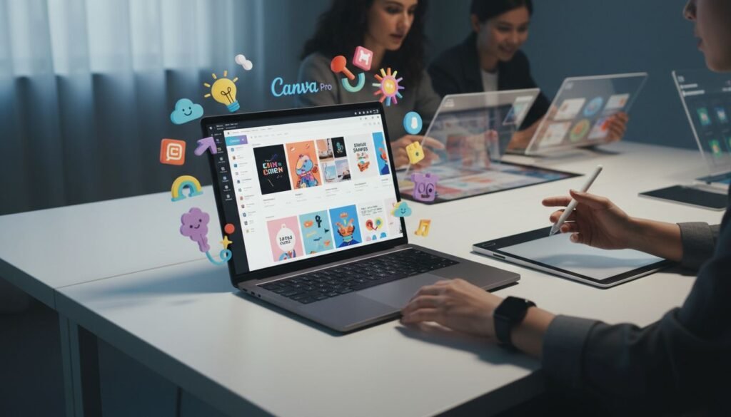 Featured image for كورس كانفا برو: دليلك الشامل لتعلم التصميم بفعالية واحترافية