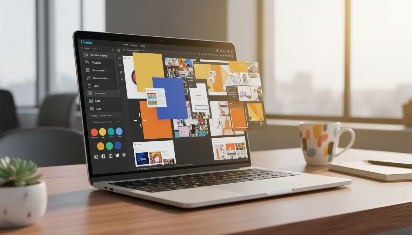 Featured image for دورة التصميم على كانفا: دليلك الشامل لتعلم تصميم احترافي بسهولة