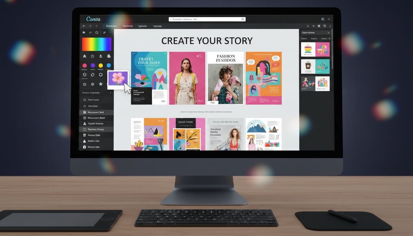 Featured image for دورة التصميم على كانفا: دليلك الشامل لتعلم التصميم بسهولة