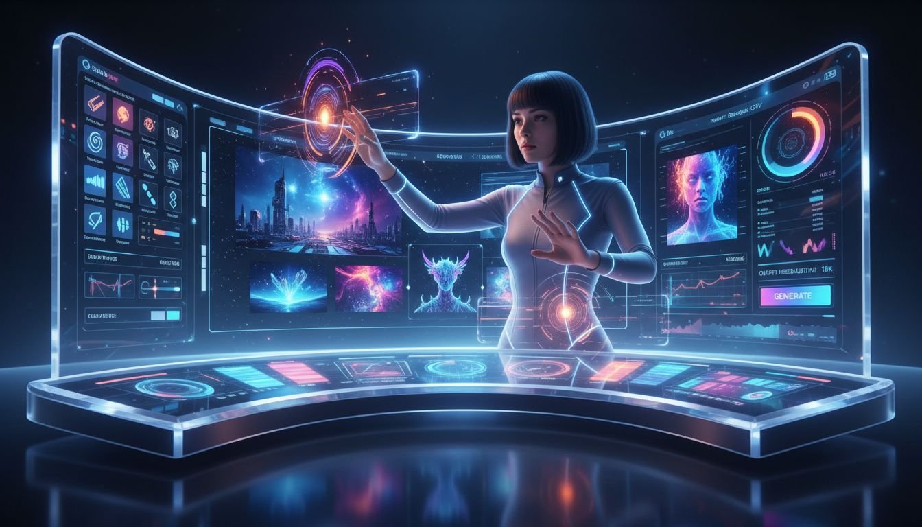 Featured image for الذكاء الاصطناعي لتصميم الصور: كيف يغير مستقبل الإبداع البصري