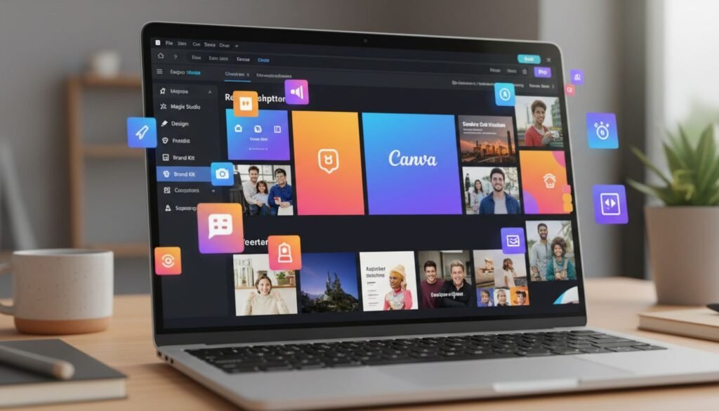 Featured image for دليل شامل لإنشاء واستخدام حساب كانفا برو بكل احترافية