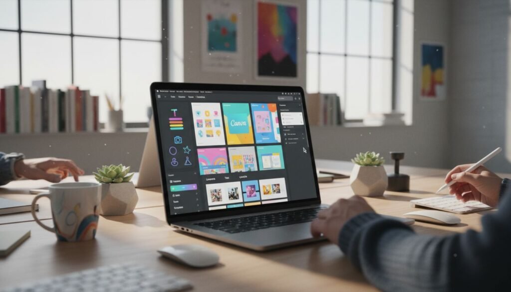 Featured image for دورة عن الكانفا: تعلم التصميم بسهولة واحترافية