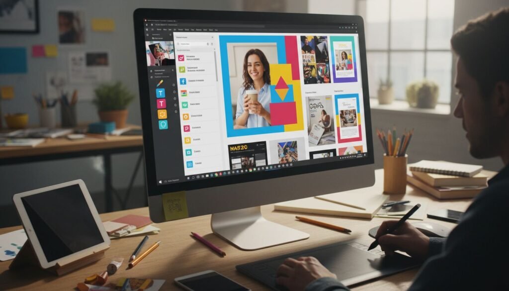 Featured image for دورة كانفا للمبتدئين: تعلم التصميم بسهولة خطوة بخطوة
