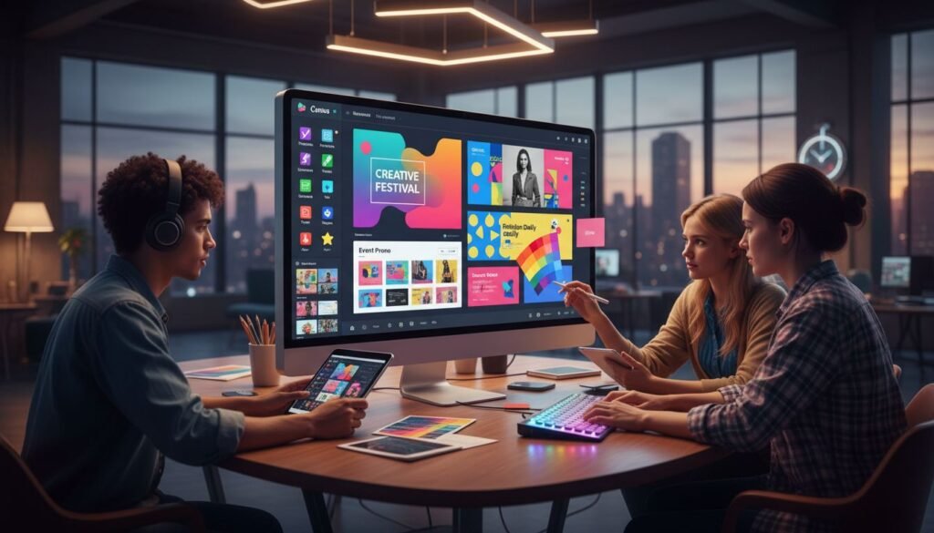 Featured image for شرح موقع كانفا: دليلك الشامل لإنشاء تصاميم احترافية بسهولة