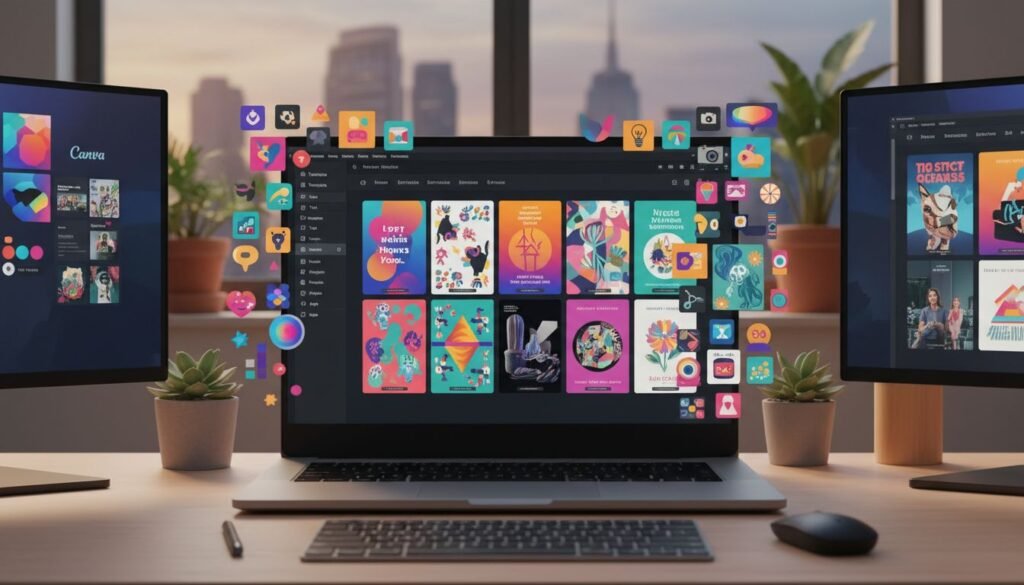 Featured image for التصميم كانفا: دليلك الشامل لإنشاء تصاميم احترافية بسهولة