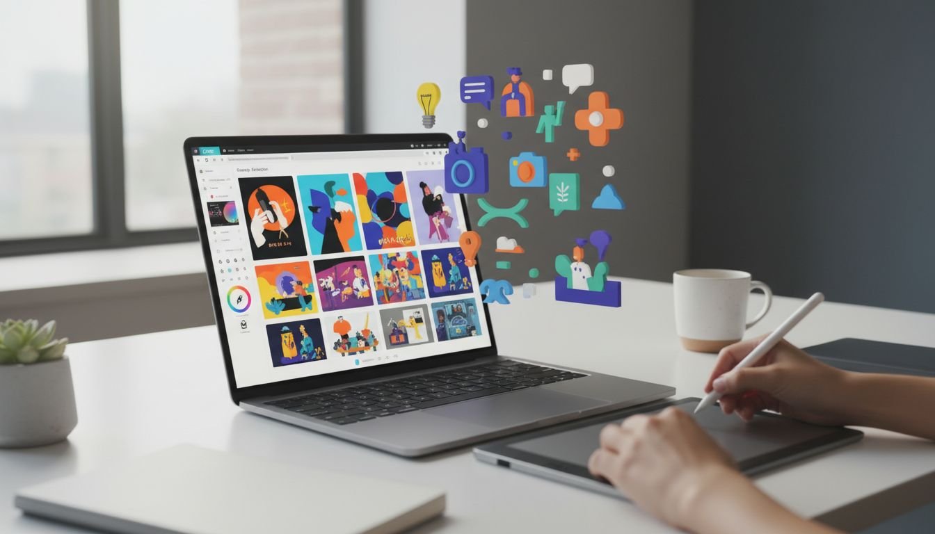 Featured image for مميزات برنامج كانفا: دليلك الشامل لتصميم احترافي بسهولة