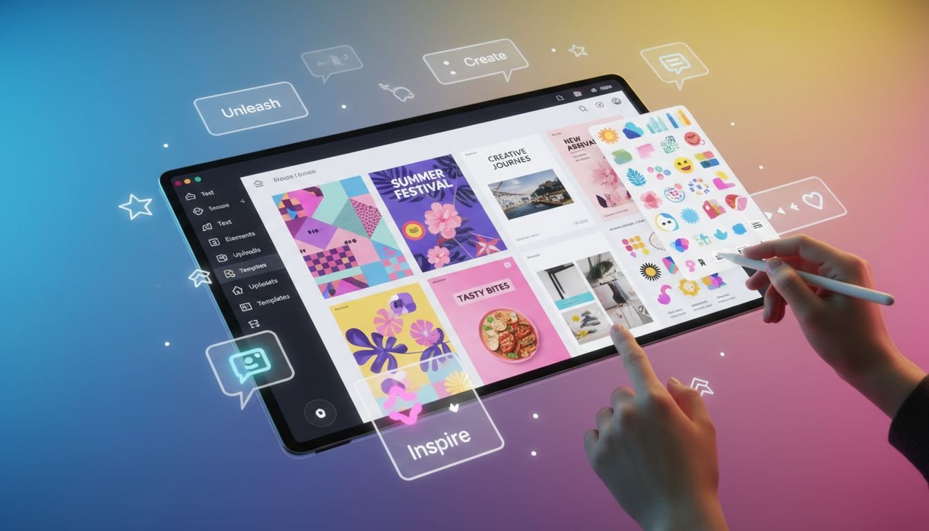 Featured image for دليل شامل لكورس تعليم Canva: تعلم تصميمات احترافية بسهولة
