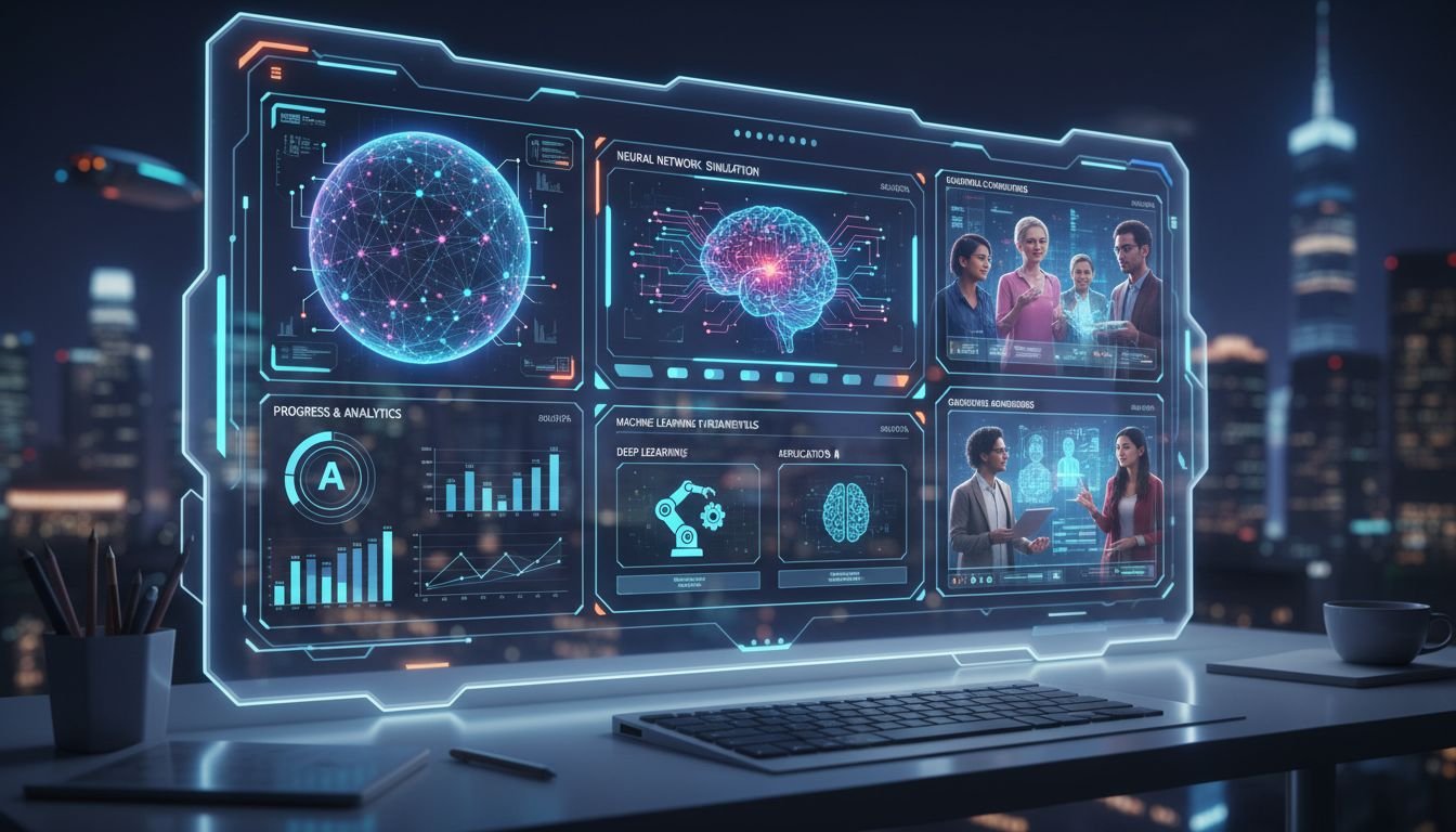 Featured image for أفضل كورس ذكاء اصطناعي لتعلم المهارات الحديثة بسهولة وفعالية