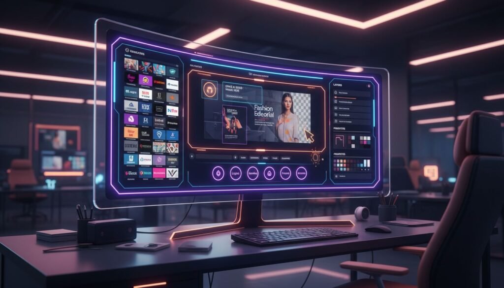 Featured image for أفضل موقع تصميم بالذكاء الاصطناعي لإنشاء تصاميم احترافية بسهولة