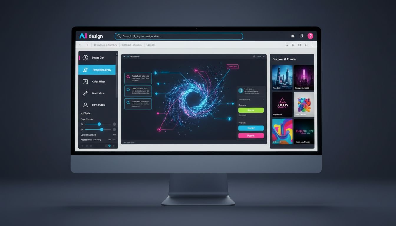 Featured image for أفضل مواقع الذكاء الاصطناعي للتصميم: دليلك لاستخدام التكنولوجيا في الإبداع