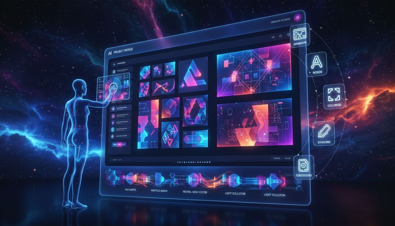 Featured image for أفضل مواقع تصميم بالذكاء الاصطناعي لإنشاء تصاميم احترافية بسهولة